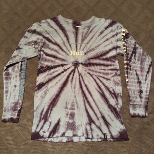HUF Tie Dye Long Sleeve Shirt